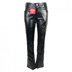 Man Trousers Artificial Leather