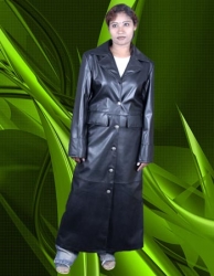 Ladies Long Coat PVC