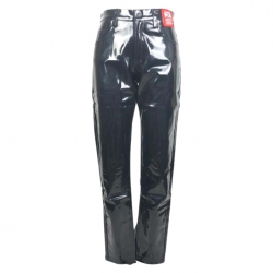 Ladies Artificial Leather Trouser